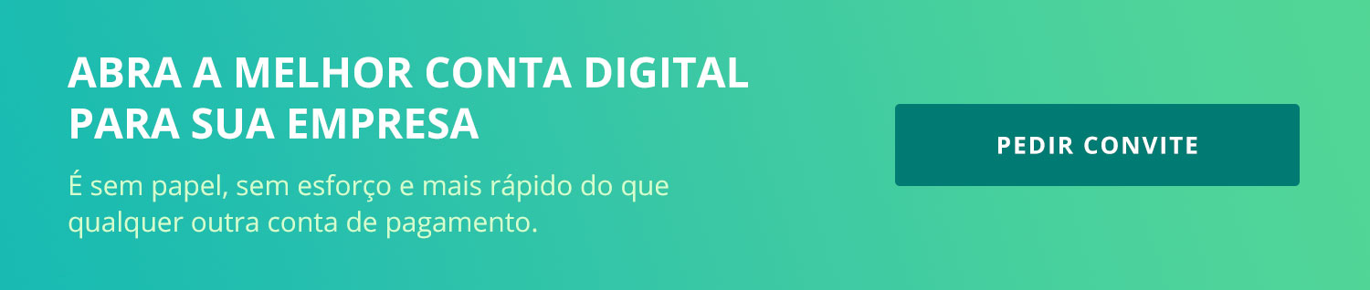 Banner para abrir uma conta digital PJ
