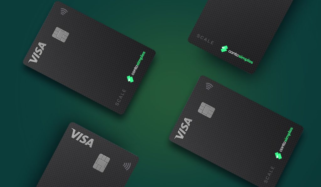 cartão de crédito flexível SCALE conta simples cartão de crédito cartão corporativo